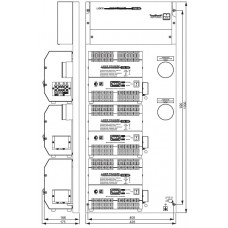 Стойка 6W с контролем 3-х фазного выхода (с КТВ)