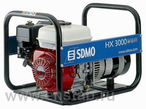 Бензиновый генератор SDMO Intens HX 3000-S