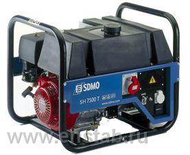 Бензиновый генератор SDMO Technic SH 7500TE-S