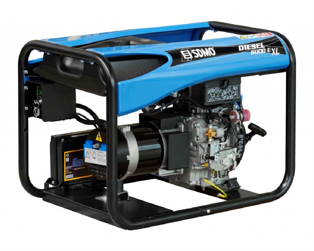 Дизельный генератор SDMO DIESEL 6000 E XL C M