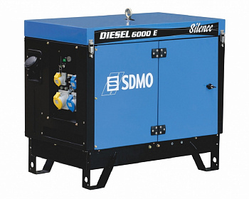 Дизельный генератор SDMO DIESEL 6000 E Silence