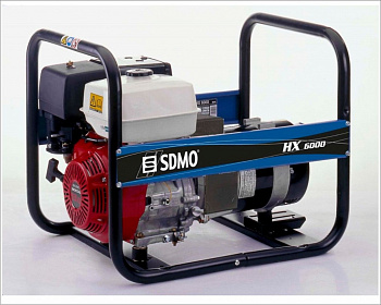 Бензиновый генератор SDMO Intens HX 6000 C